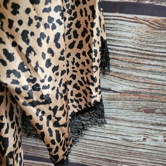In bloom Women's Short animal print robe XS Pre-owned - Picture 5 of 7